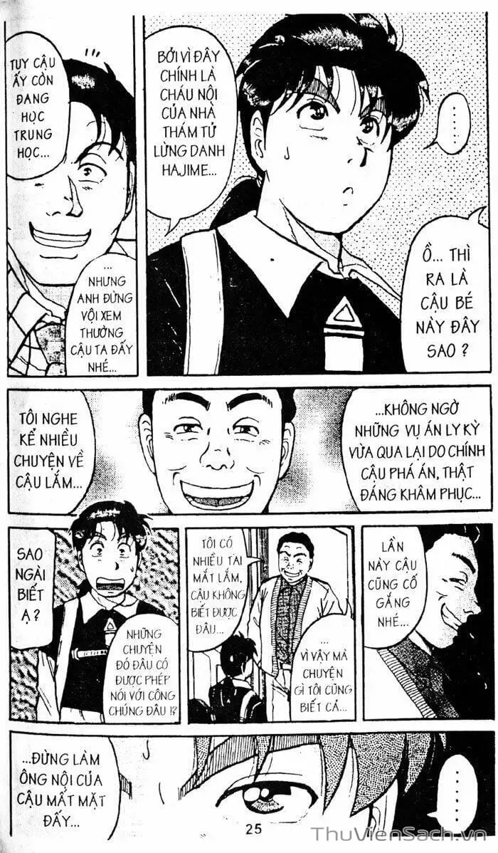 Truyện Tranh Thám Tử Kindaichi trang 4