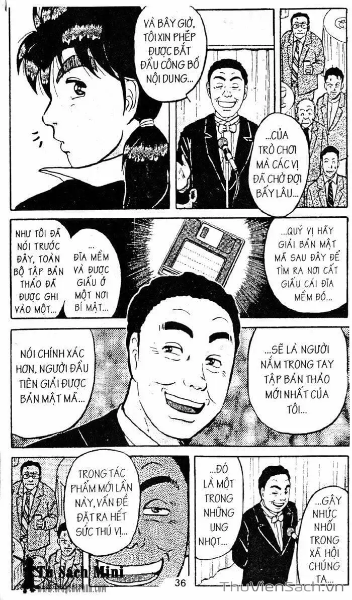 Truyện Tranh Thám Tử Kindaichi trang 4