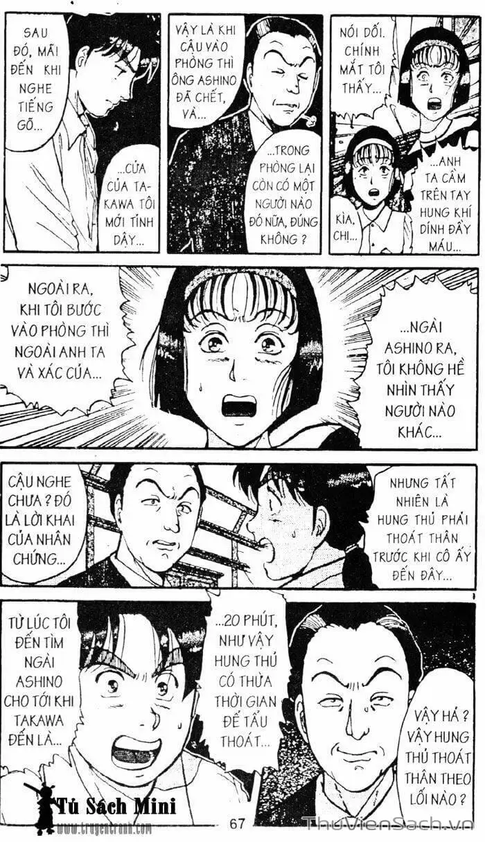 Truyện Tranh Thám Tử Kindaichi trang 4