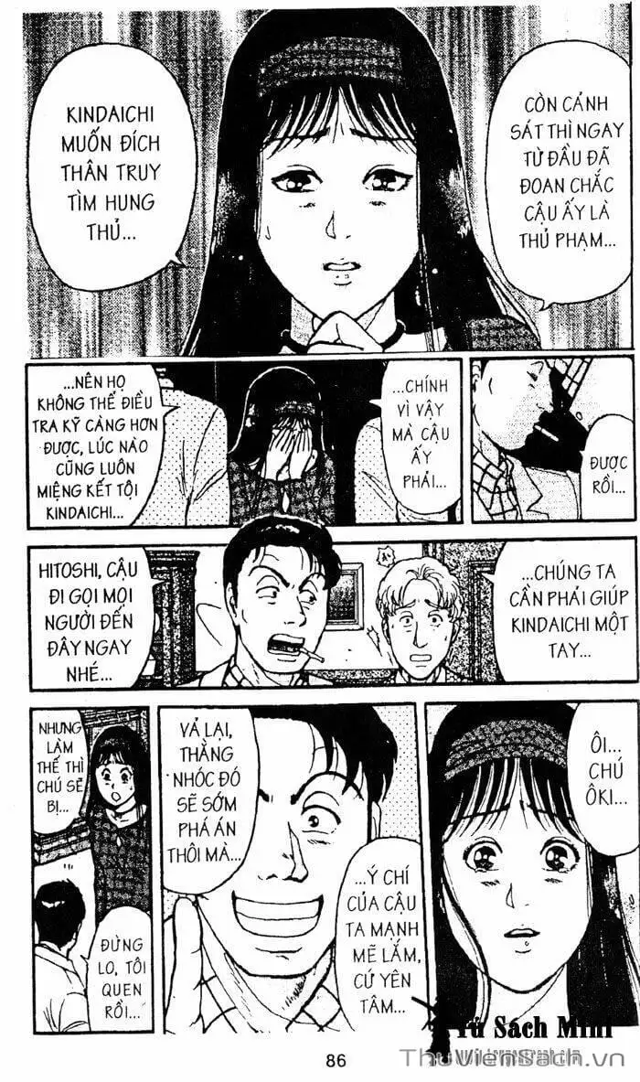 Truyện Tranh Thám Tử Kindaichi trang 4