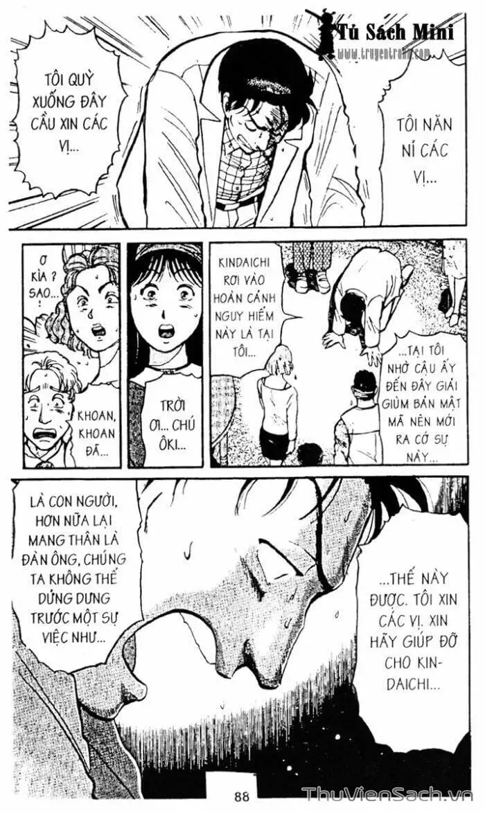 Truyện Tranh Thám Tử Kindaichi trang 4