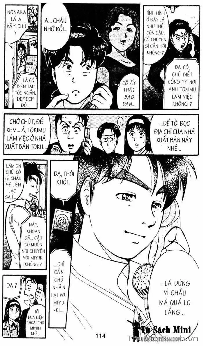 Truyện Tranh Thám Tử Kindaichi trang 4