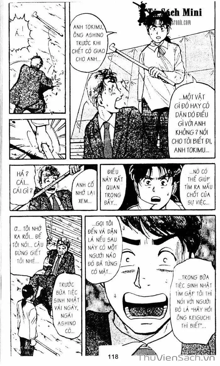 Truyện Tranh Thám Tử Kindaichi trang 4