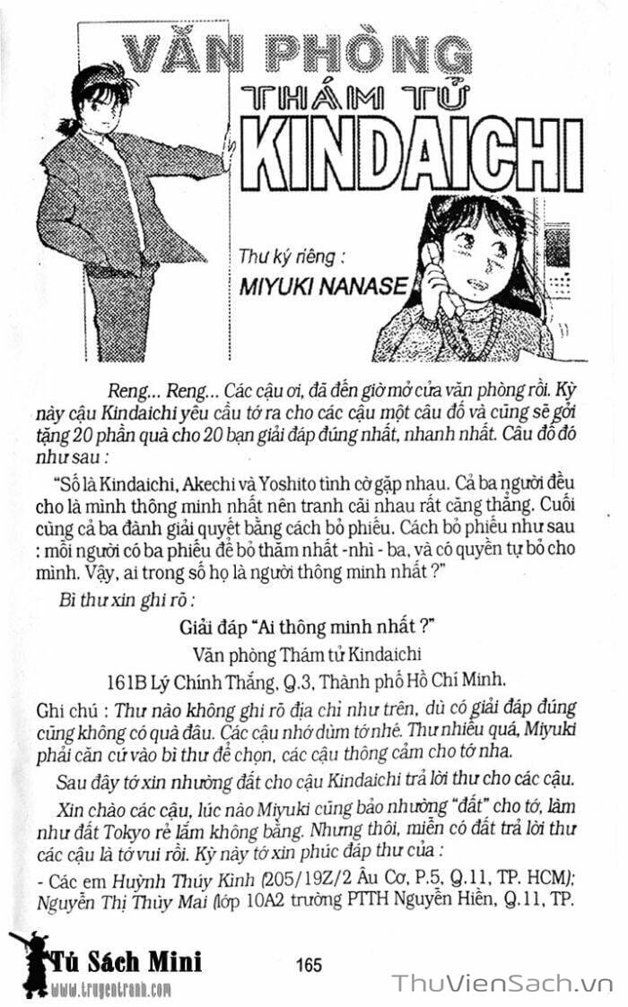 Truyện Tranh Thám Tử Kindaichi trang 2894