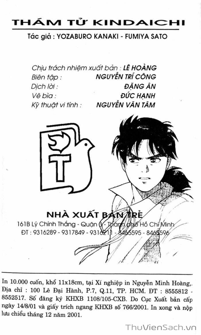 Truyện Tranh Thám Tử Kindaichi trang 2903