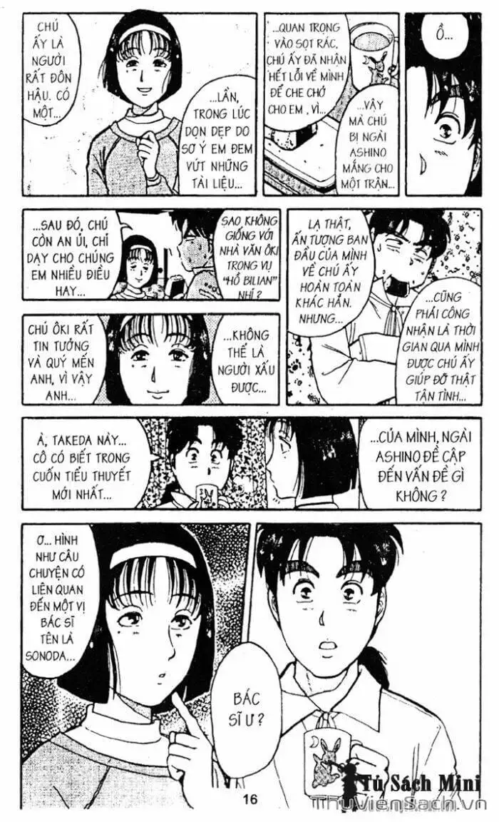 Truyện Tranh Thám Tử Kindaichi trang 4