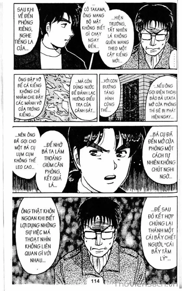 Truyện Tranh Thám Tử Kindaichi trang 4