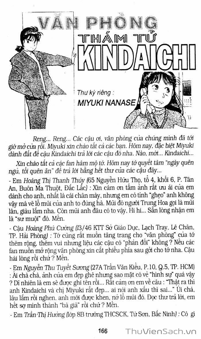 Truyện Tranh Thám Tử Kindaichi trang 3067