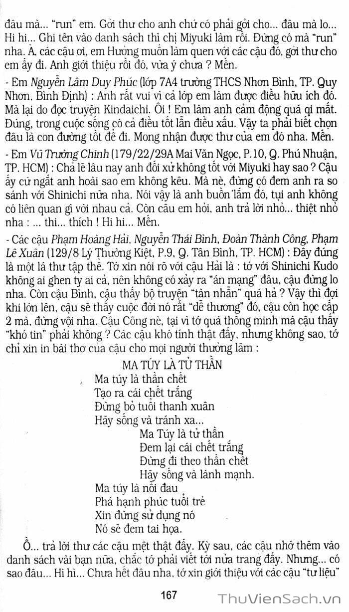 Truyện Tranh Thám Tử Kindaichi trang 4