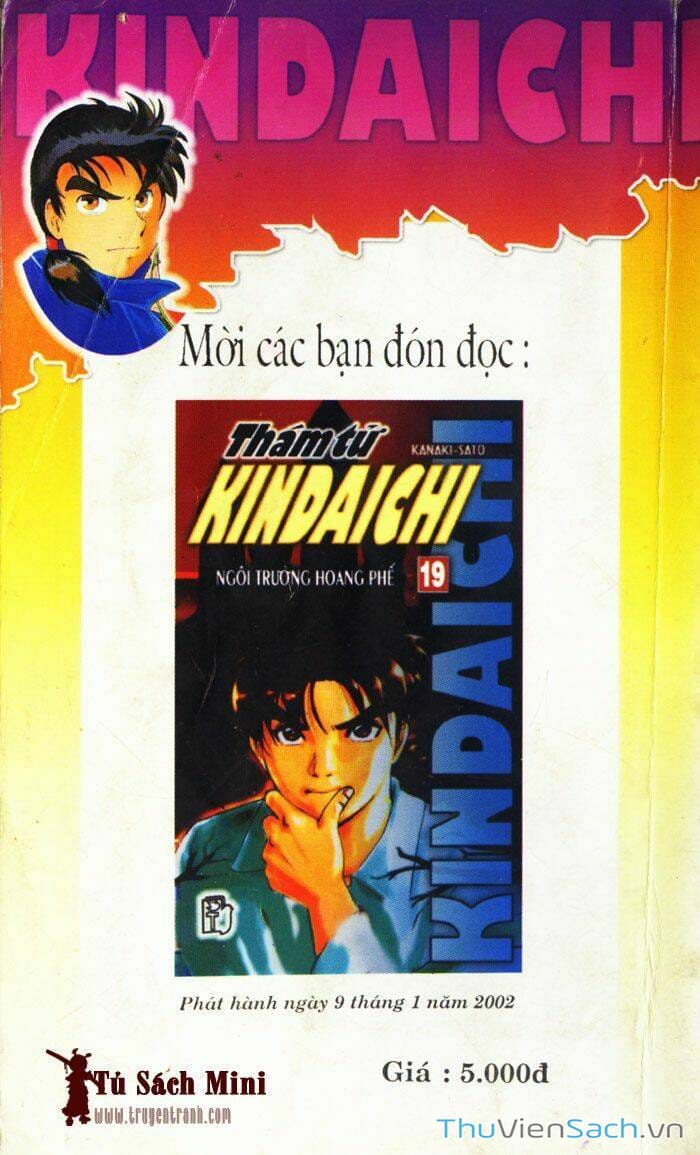 Truyện Tranh Thám Tử Kindaichi trang 4