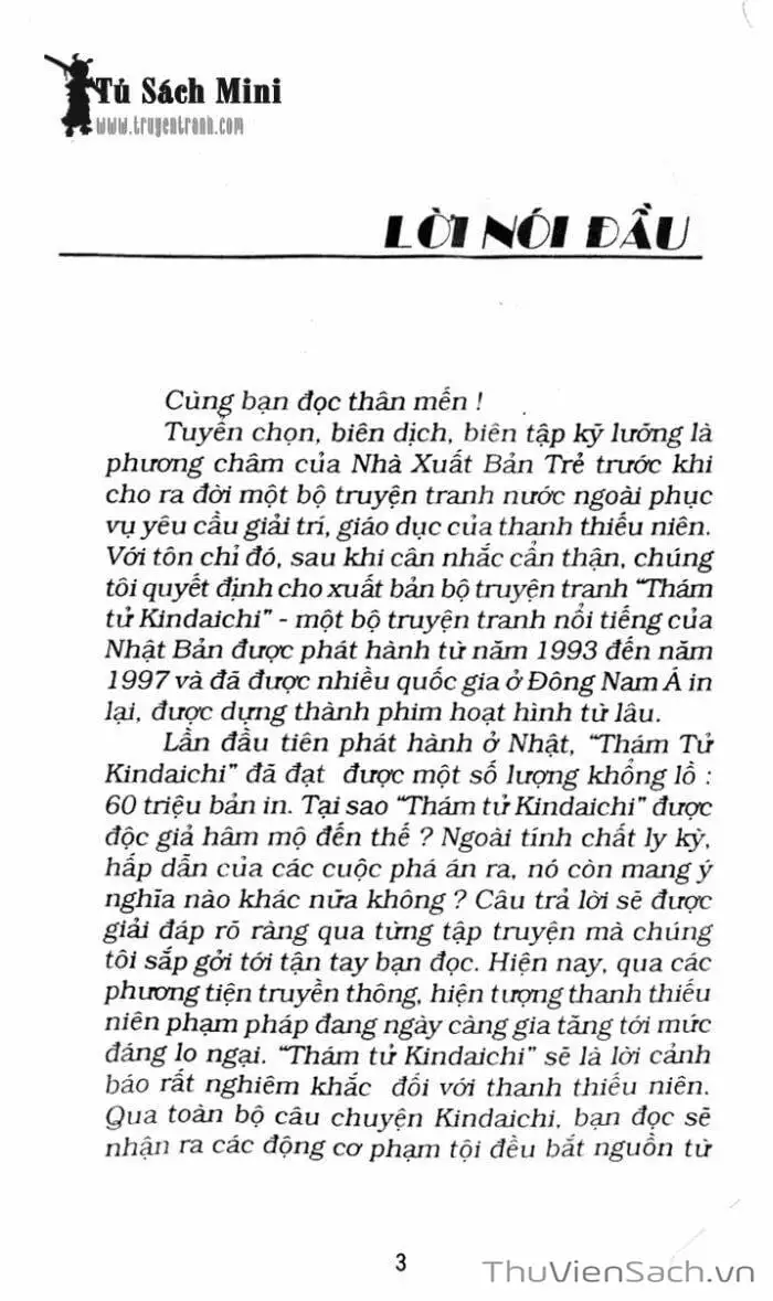 Truyện Tranh Thám Tử Kindaichi trang 4