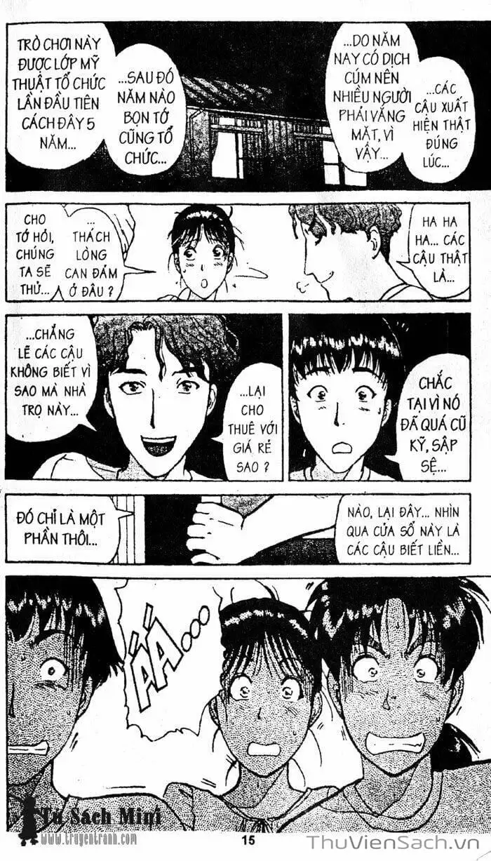 Truyện Tranh Thám Tử Kindaichi trang 4