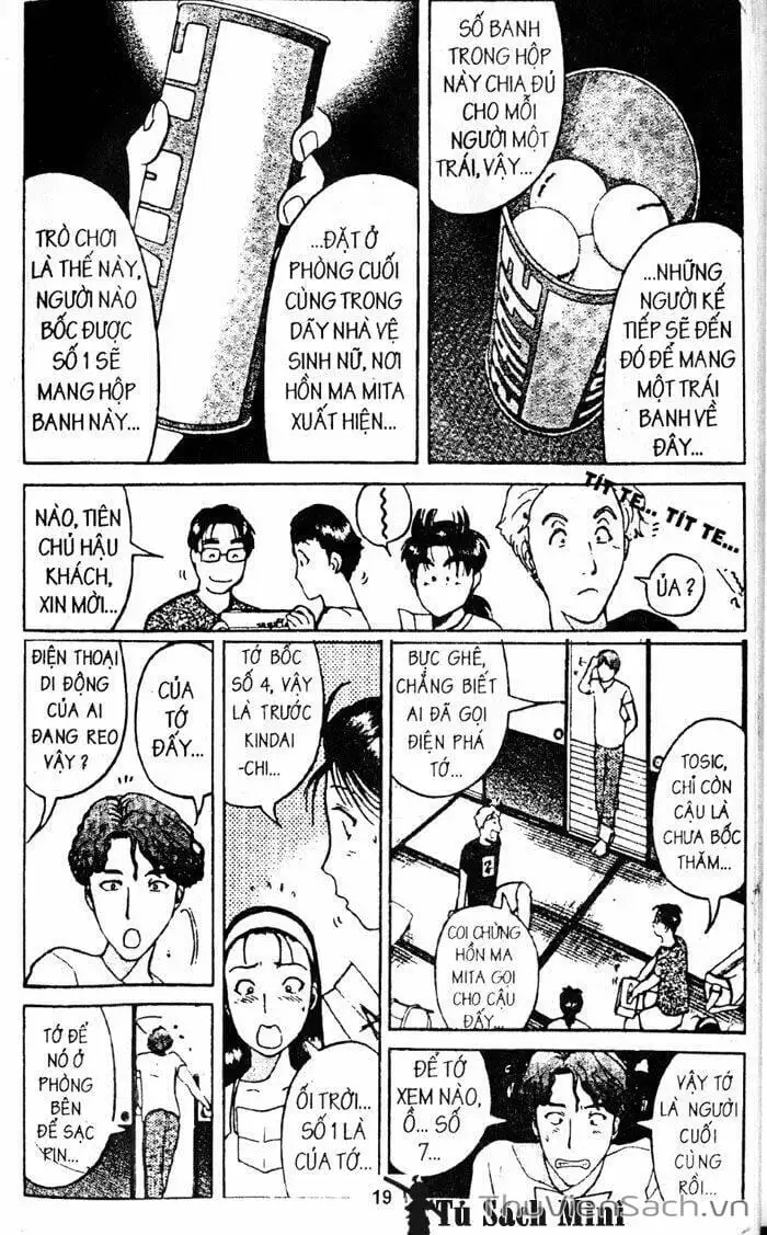 Truyện Tranh Thám Tử Kindaichi trang 4