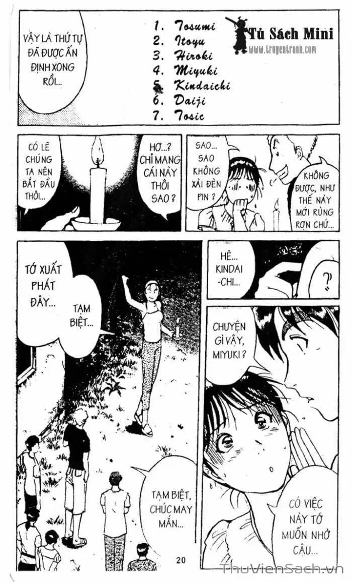 Truyện Tranh Thám Tử Kindaichi trang 4