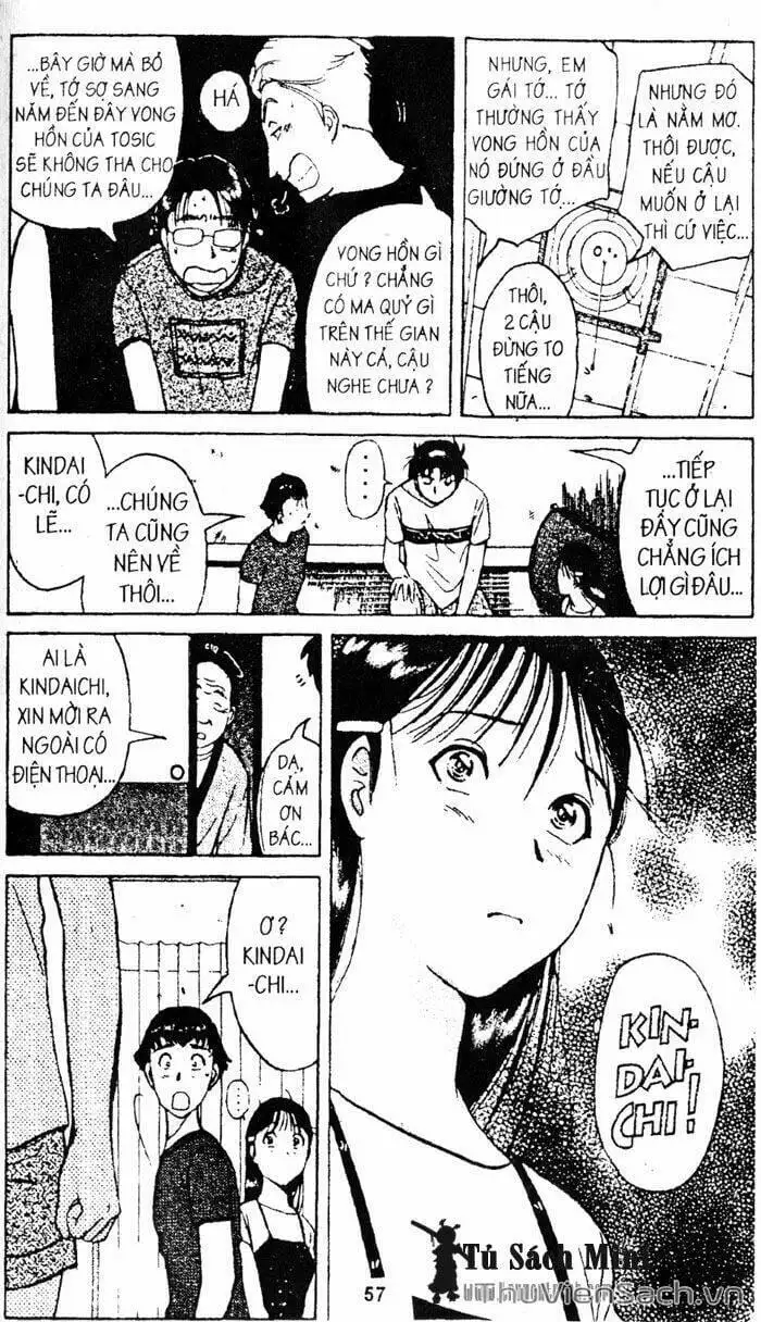 Truyện Tranh Thám Tử Kindaichi trang 4