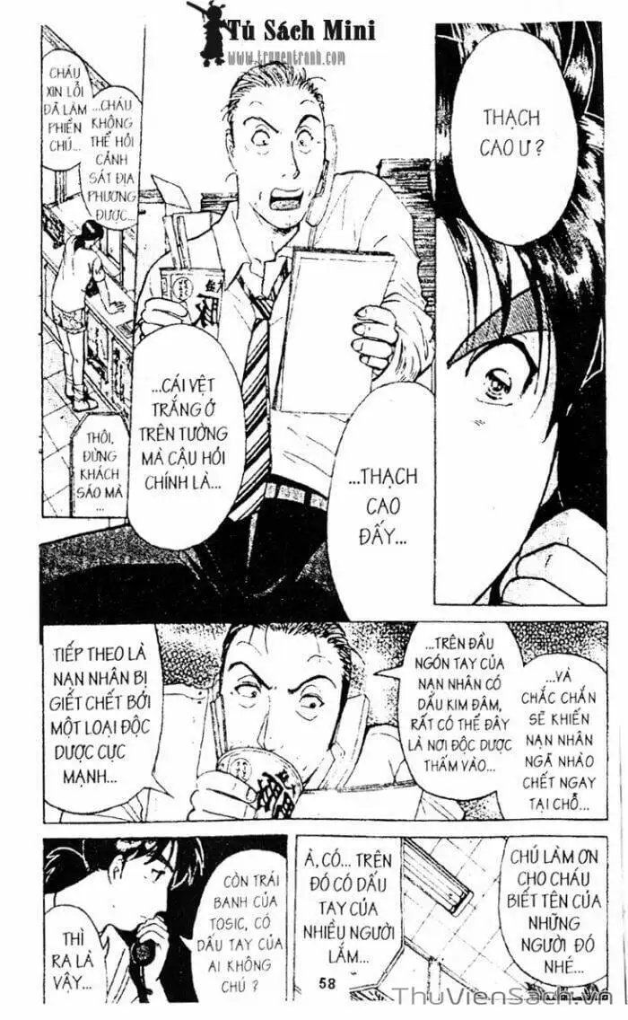 Truyện Tranh Thám Tử Kindaichi trang 4