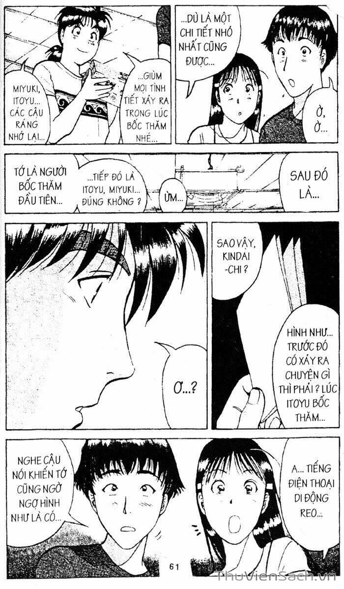 Truyện Tranh Thám Tử Kindaichi trang 4