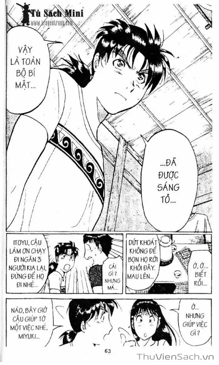 Truyện Tranh Thám Tử Kindaichi trang 4