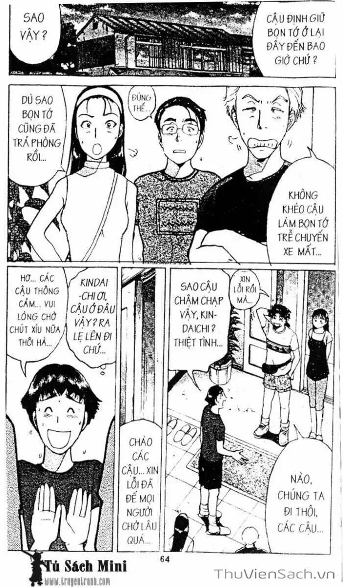 Truyện Tranh Thám Tử Kindaichi trang 4