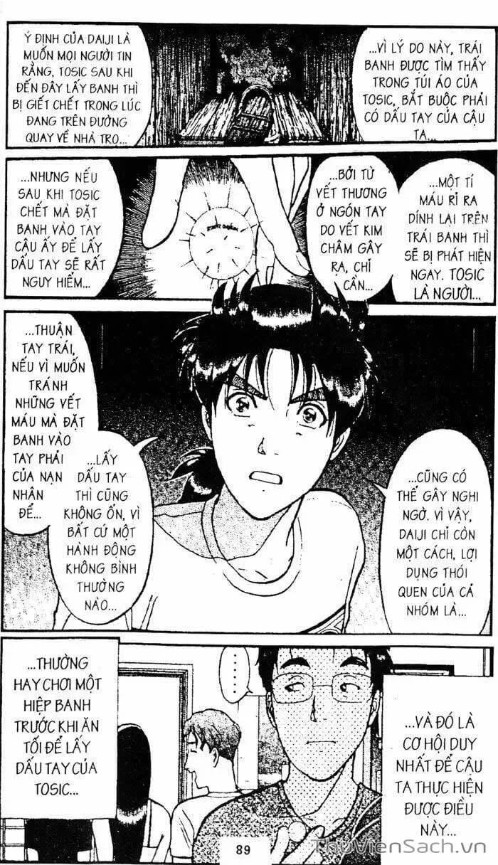 Truyện Tranh Thám Tử Kindaichi trang 4