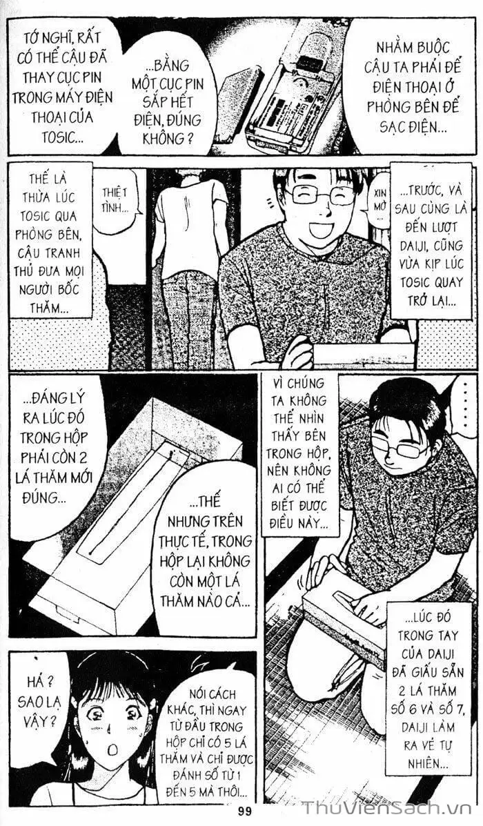 Truyện Tranh Thám Tử Kindaichi trang 4