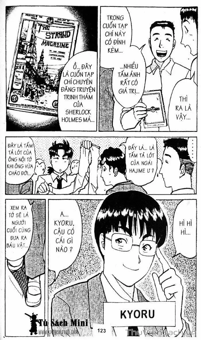 Truyện Tranh Thám Tử Kindaichi trang 4