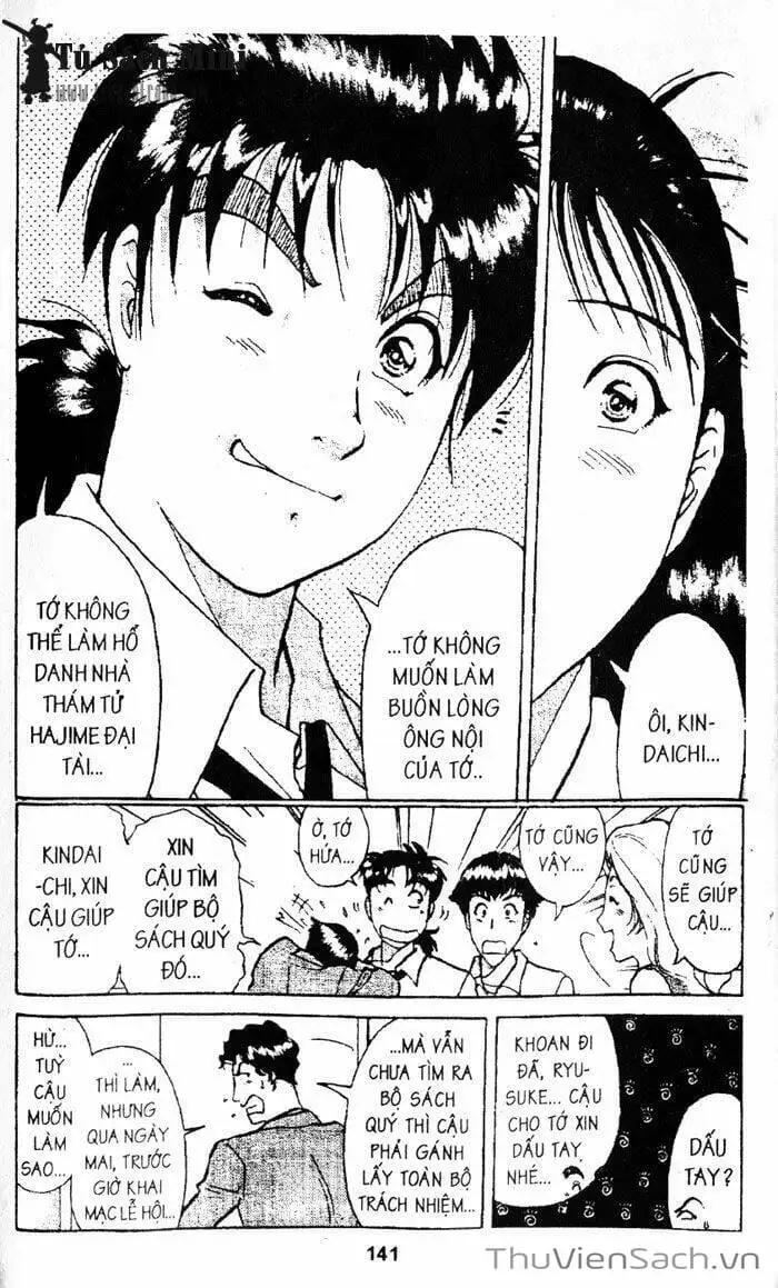 Truyện Tranh Thám Tử Kindaichi trang 4