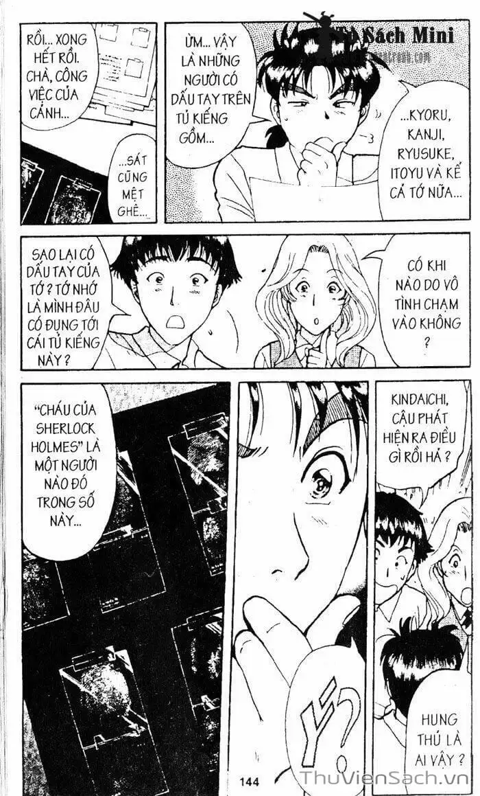 Truyện Tranh Thám Tử Kindaichi trang 4