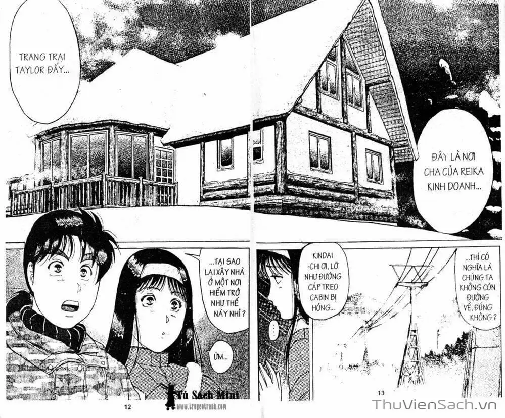 Truyện Tranh Thám Tử Kindaichi trang 4
