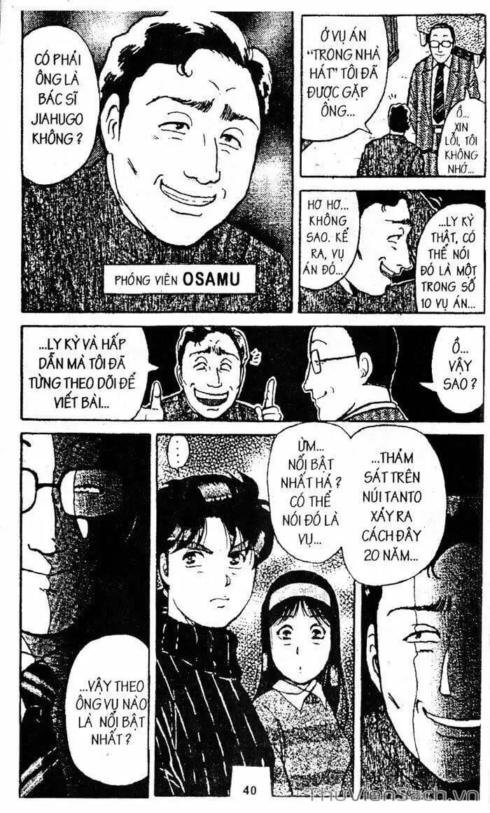 Truyện Tranh Thám Tử Kindaichi trang 4