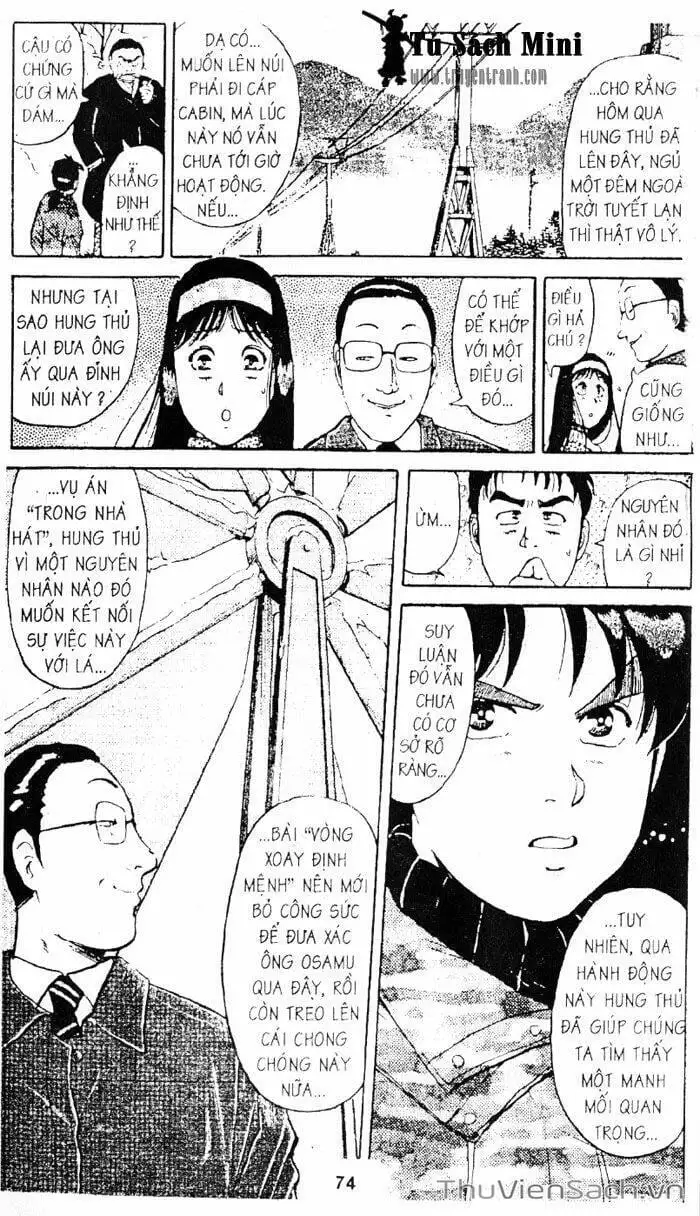 Truyện Tranh Thám Tử Kindaichi trang 4