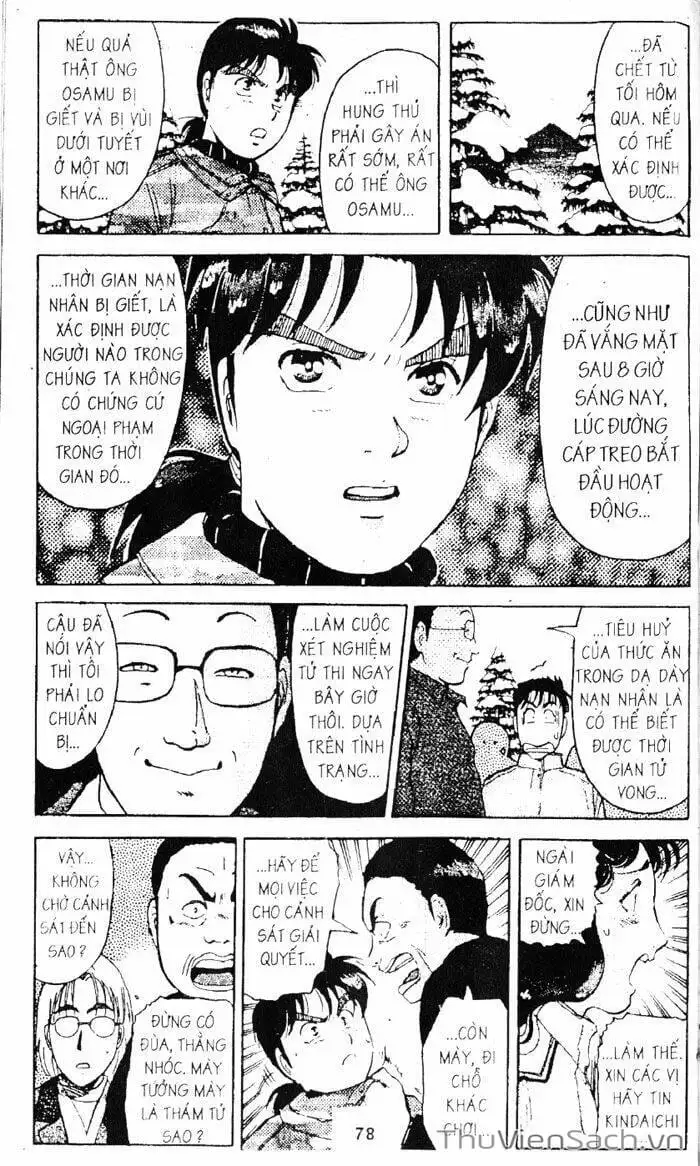 Truyện Tranh Thám Tử Kindaichi trang 4