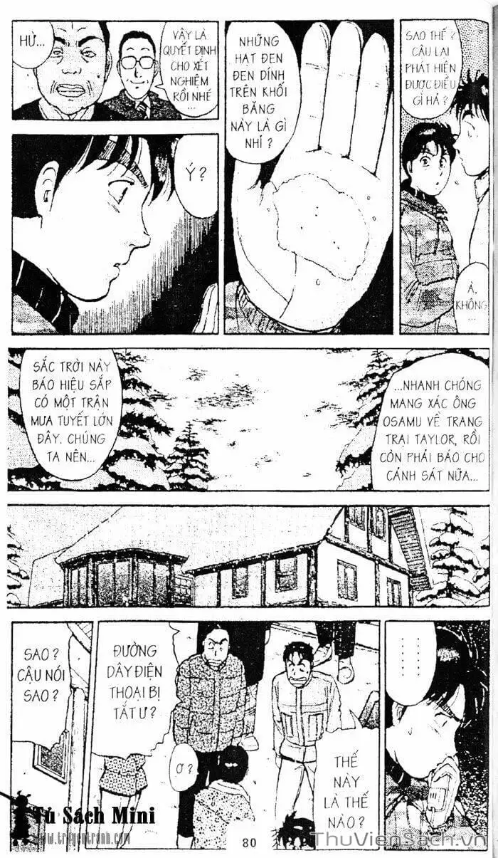 Truyện Tranh Thám Tử Kindaichi trang 4