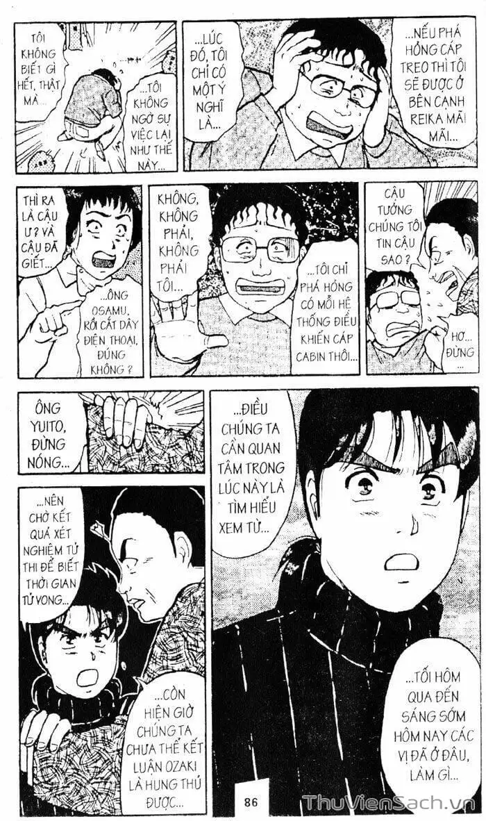 Truyện Tranh Thám Tử Kindaichi trang 4