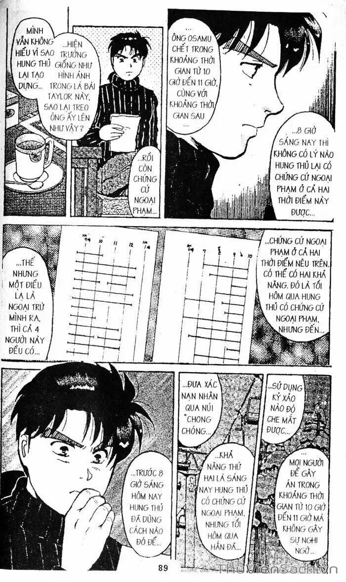 Truyện Tranh Thám Tử Kindaichi trang 4