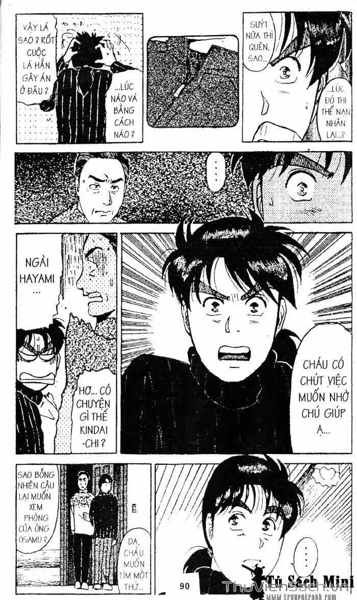 Truyện Tranh Thám Tử Kindaichi trang 4
