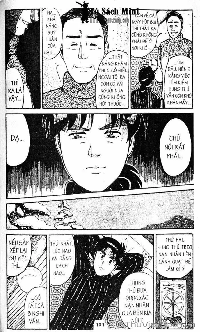 Truyện Tranh Thám Tử Kindaichi trang 4