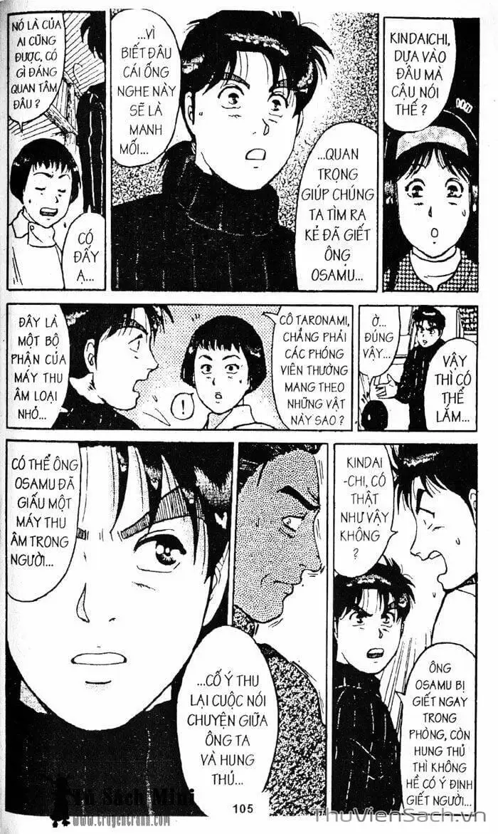 Truyện Tranh Thám Tử Kindaichi trang 4