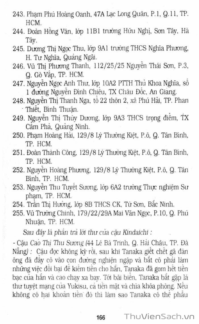 Truyện Tranh Thám Tử Kindaichi trang 4