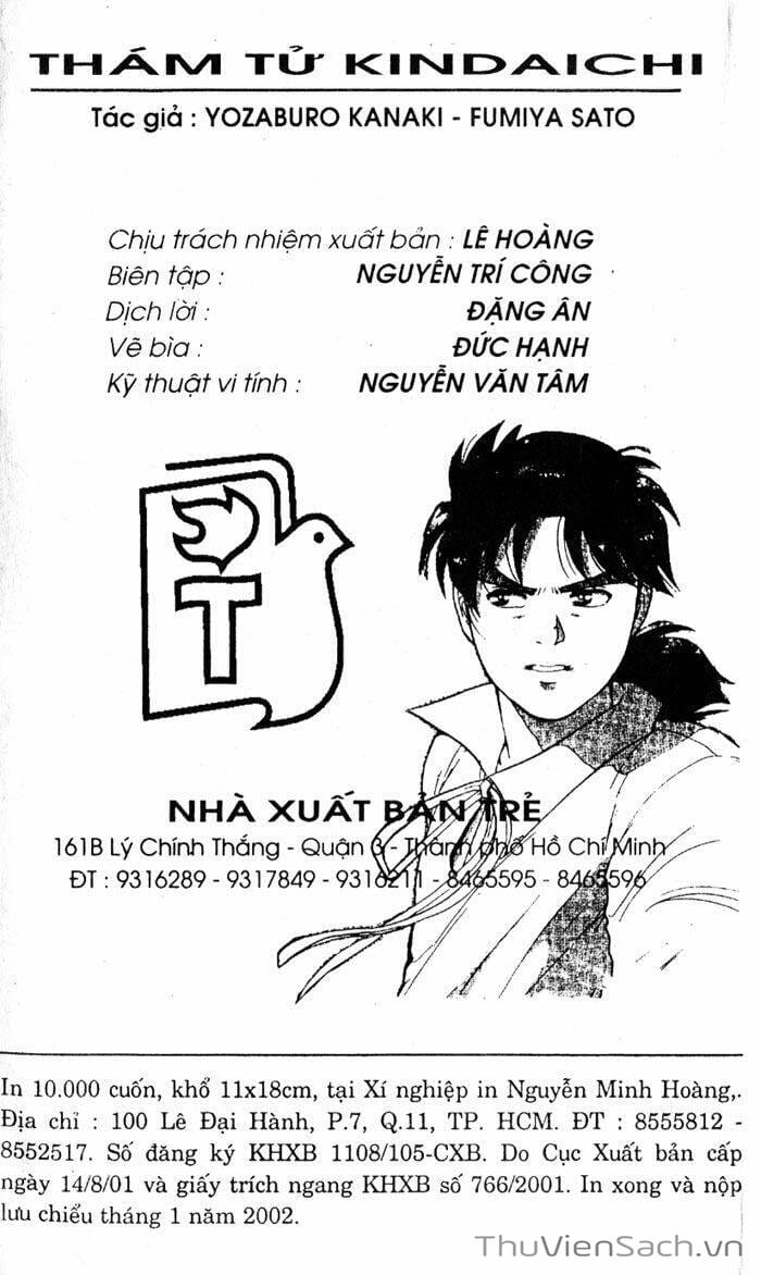 Truyện Tranh Thám Tử Kindaichi trang 3414