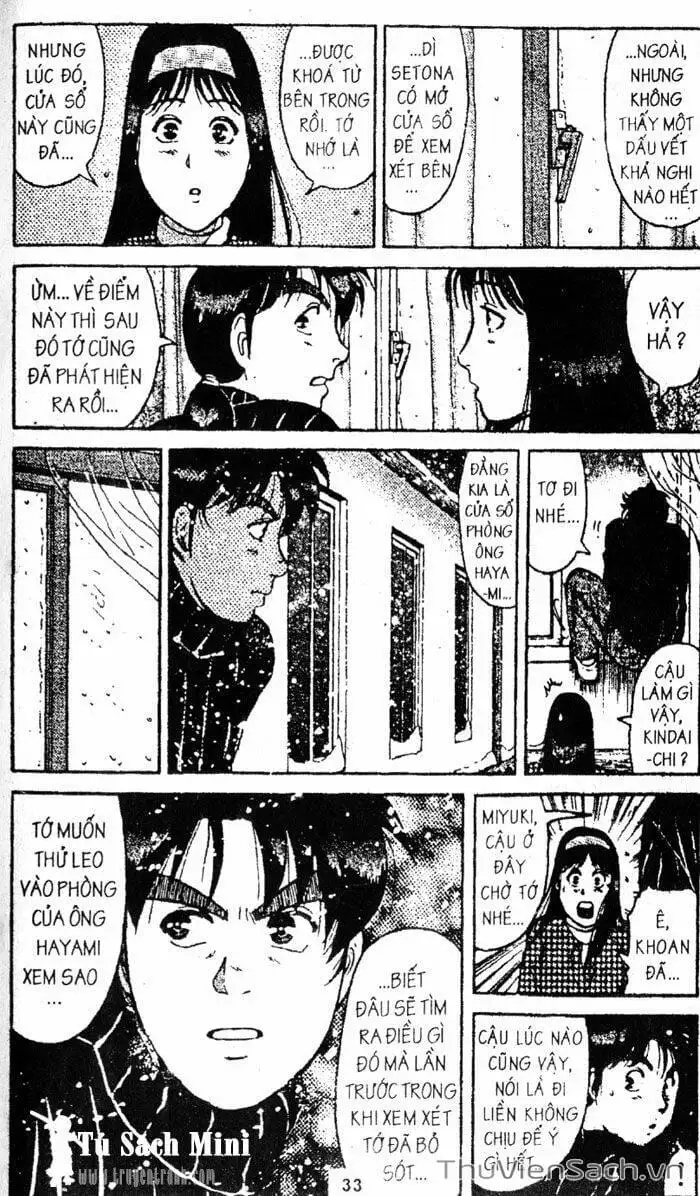 Truyện Tranh Thám Tử Kindaichi trang 4