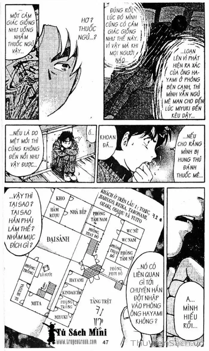 Truyện Tranh Thám Tử Kindaichi trang 4