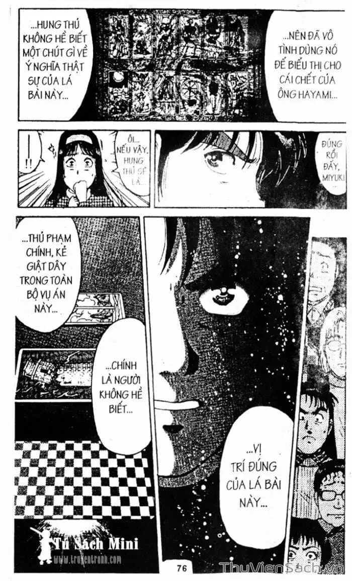 Truyện Tranh Thám Tử Kindaichi trang 4
