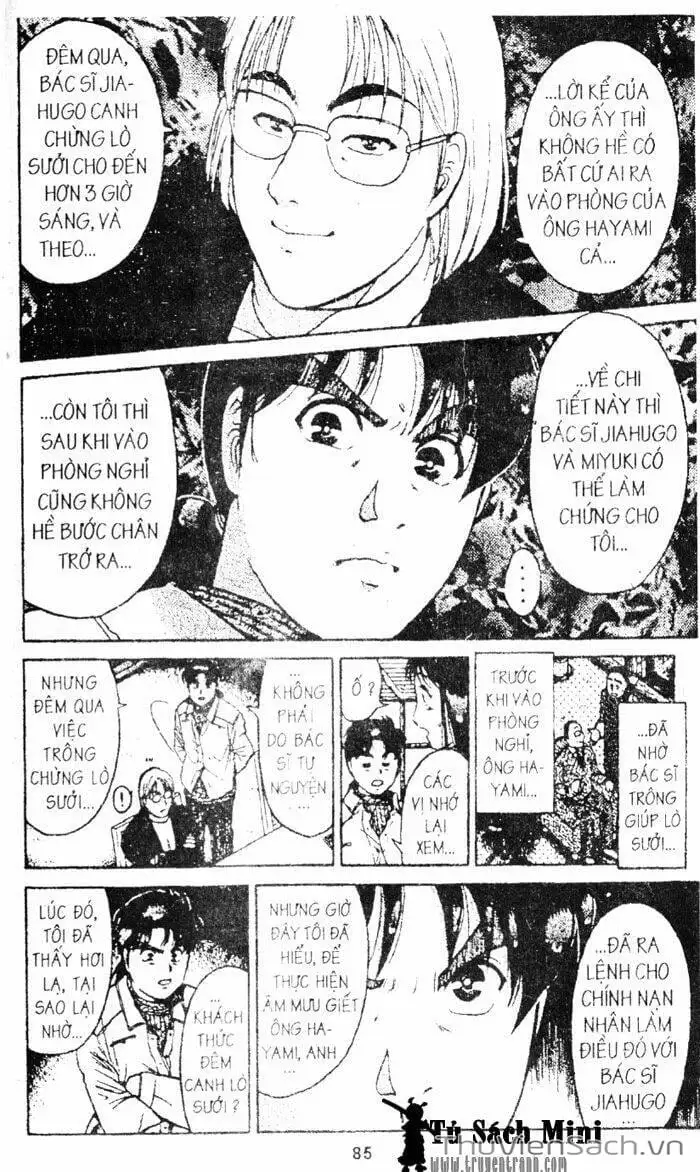 Truyện Tranh Thám Tử Kindaichi trang 4
