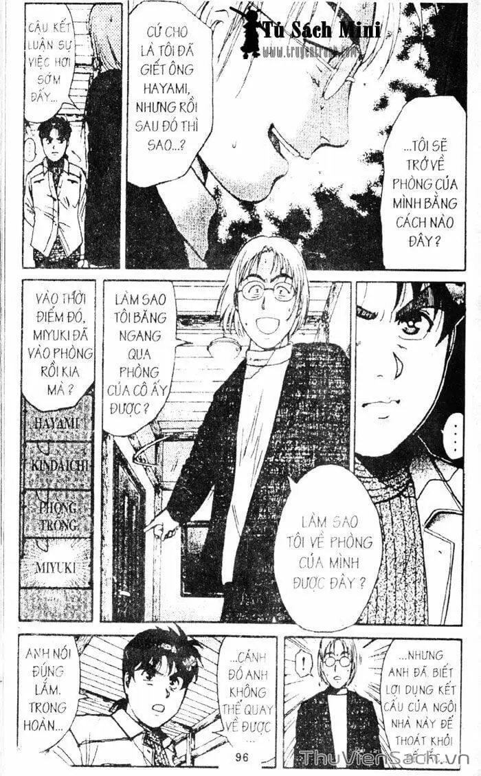 Truyện Tranh Thám Tử Kindaichi trang 4