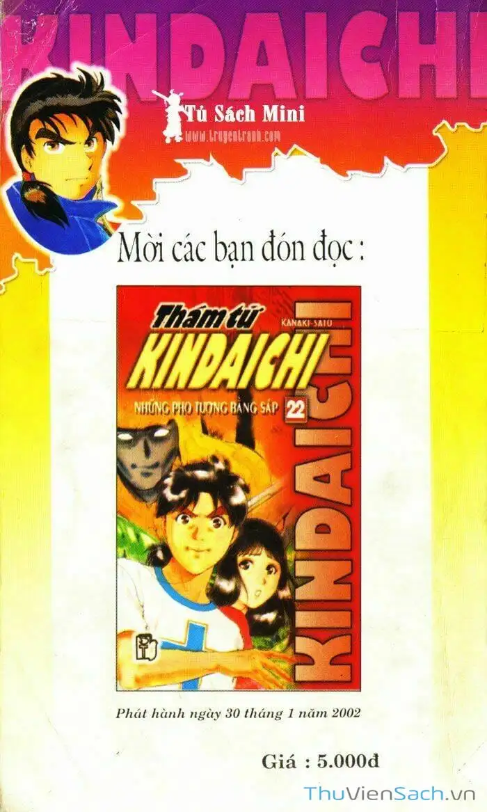 Truyện Tranh Thám Tử Kindaichi trang 4