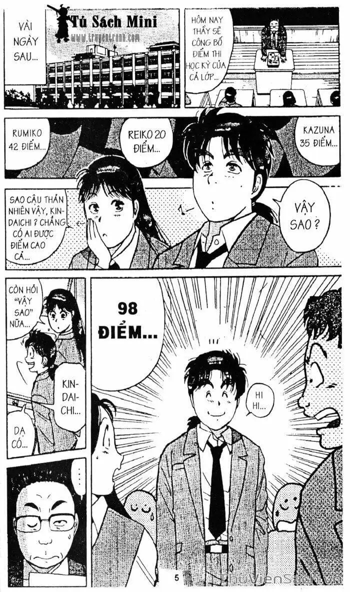 Truyện Tranh Thám Tử Kindaichi trang 4