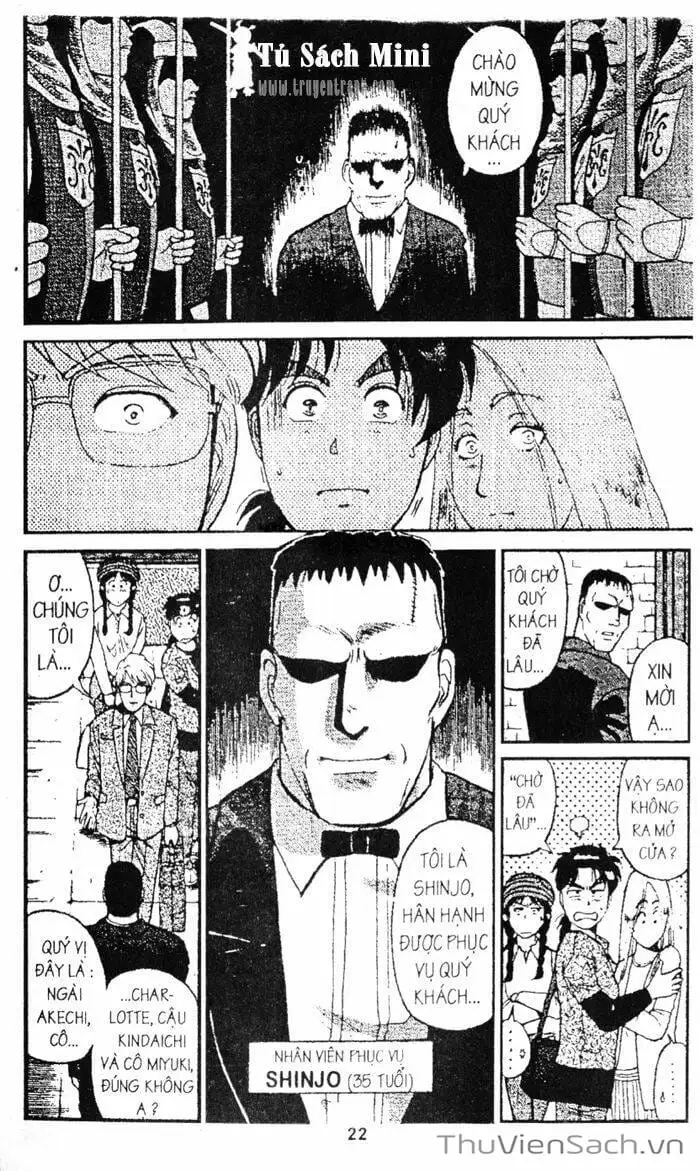Truyện Tranh Thám Tử Kindaichi trang 4