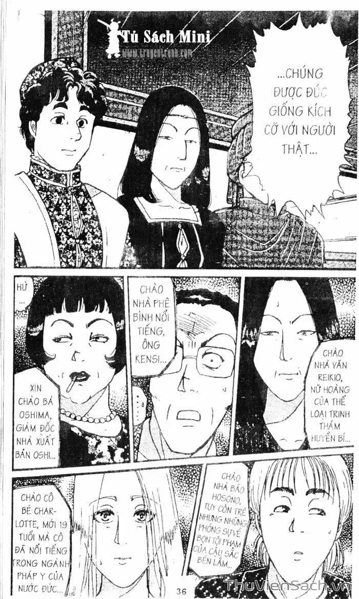 Truyện Tranh Thám Tử Kindaichi trang 4