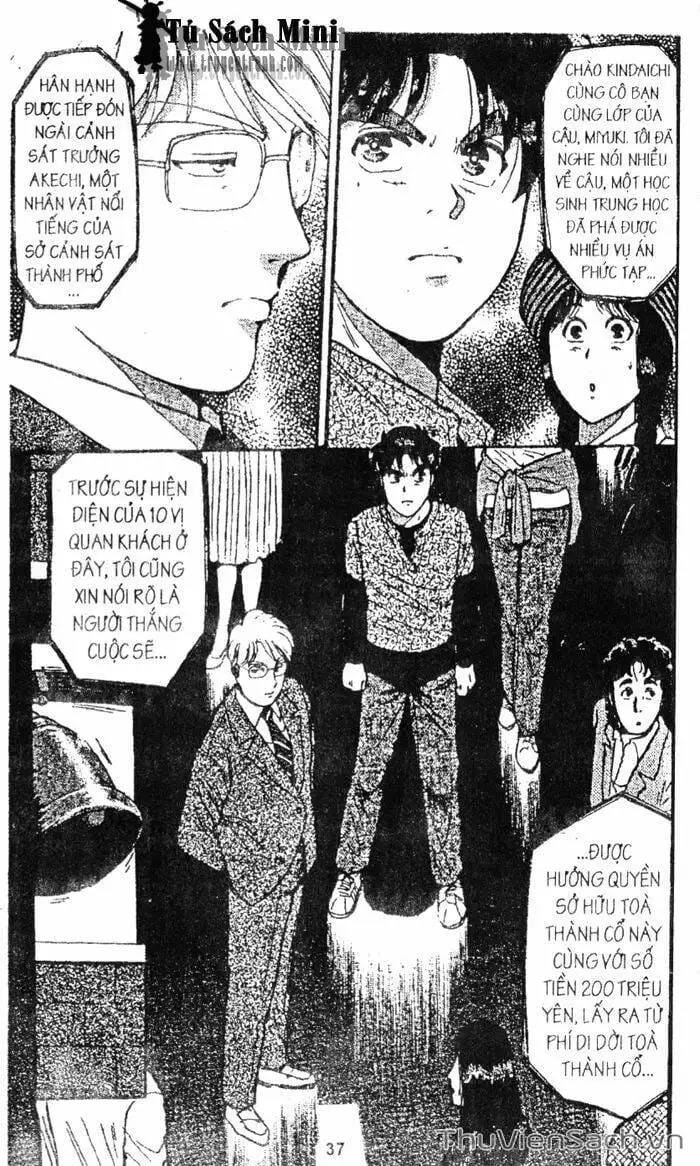 Truyện Tranh Thám Tử Kindaichi trang 4